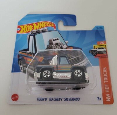 Hot Wheels Toon'd '83 Chevy Silverado Spielzeugauto Diecast 1:64 mit OVP