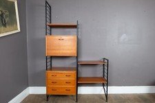 Vintage Retro 2 Bays of Teak Staples Ladderax