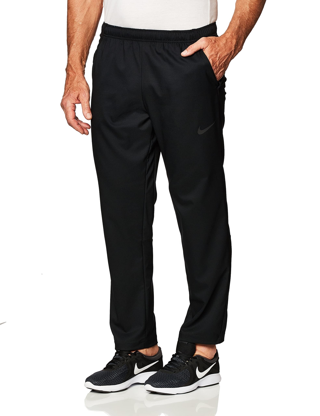 Nike Dri-FIT Menu0026#039;s Woven Training Athletic Pants Black Small S | eBay