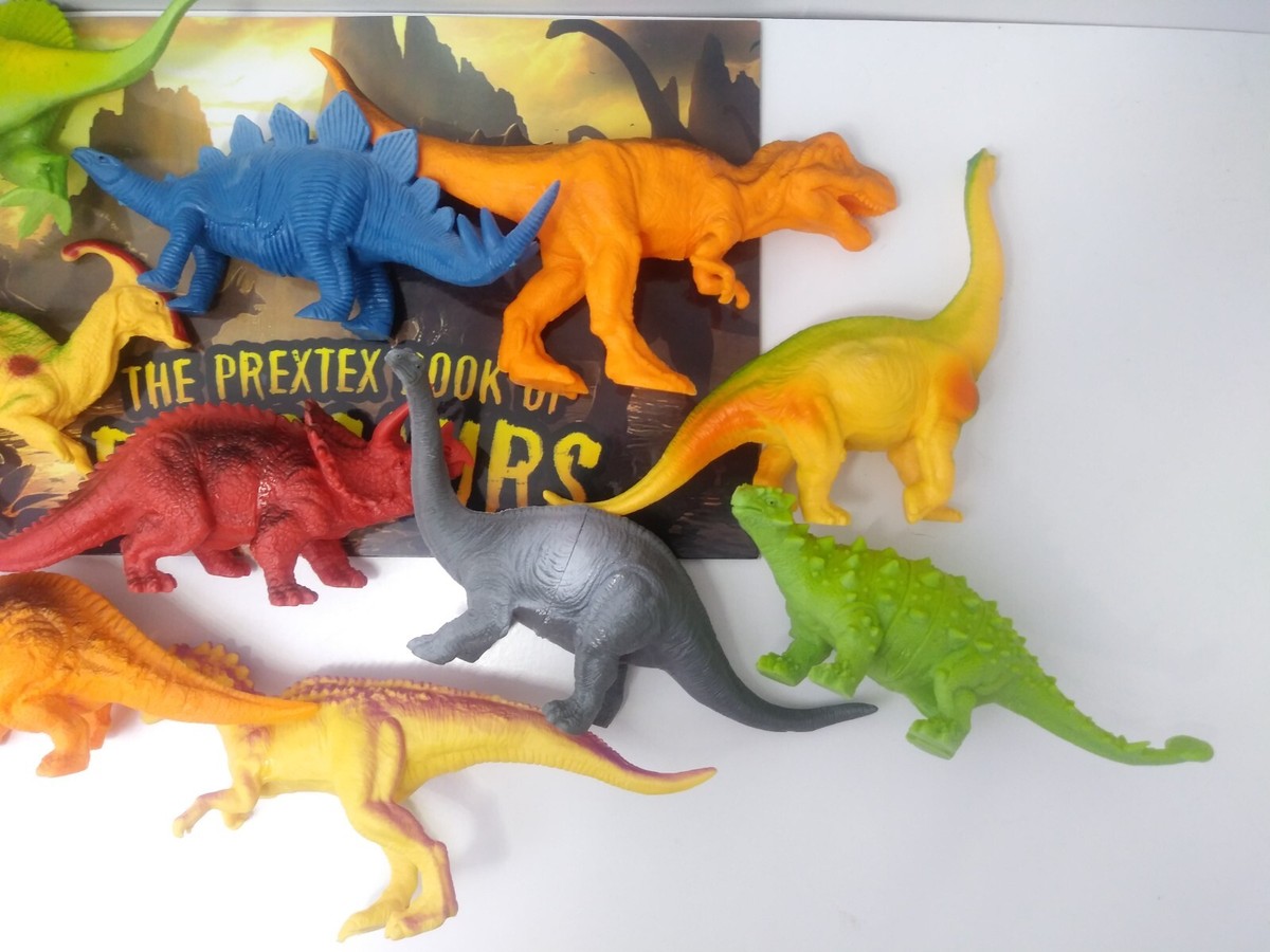 JOKUMO Set di frese per biscotti ai dinosauri - 9PC High Grade 430 in acciaio inox T-Rex, Pterosauro, Stegosauro, Triceratops, Prenocephale, Chasmosaurus, Brachiosaurus, uovo di dinosauro