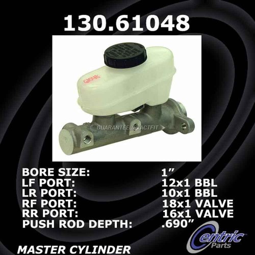 For Mercury Cougar & Ford Taurus Centric Brake Master Cylinder GAP eBay