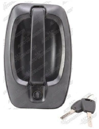 Poignée de porte arrière noire pour utilitaire Citroen Jumper et Fiat Ducato