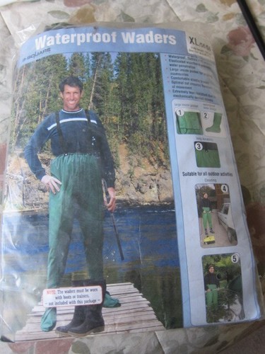 B Square Waterproof Fishing PVC Chest Waders XL Size up to UK 11.5 - Picture 6 of 14