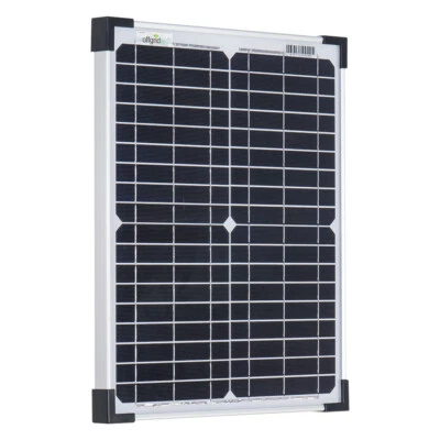 Solarmodul 20W 12V Panel Mono-Panel Solarzelle kleine Solaranlage Offgridtec
