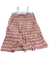 Women's Sleeveless Crochet Trim Dress - Universal Thread Striped XXL