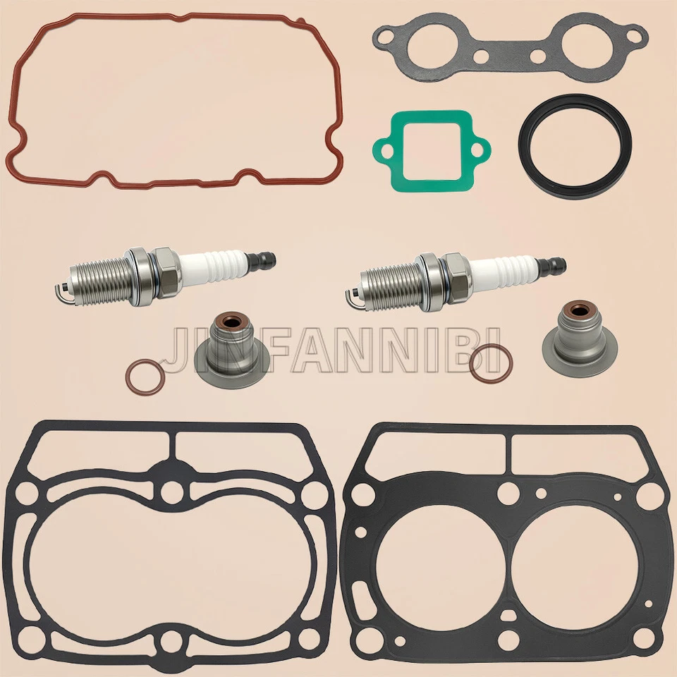 Top End Cylinder Gasket Kit & Spark Plug for Polaris RZR 800 RZR S 800 2011-2014 - Image 2 of 4
