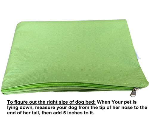 Hágalo usted mismo hágalo usted mismo funda de cama duradera impermeable para mascotas perros 37""x29"" verde mediano - Imagen 5 de 6