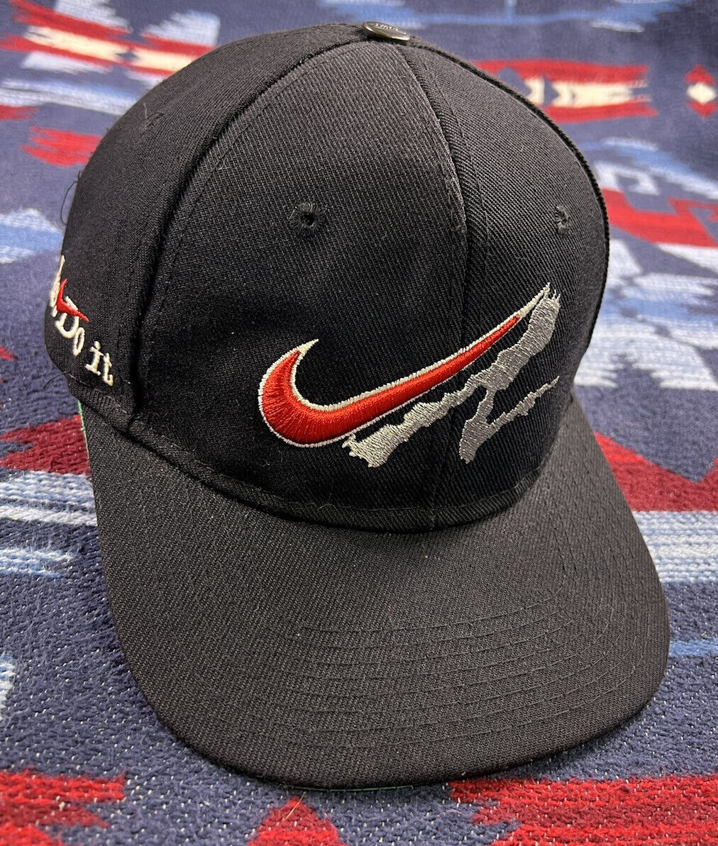 Vintage 90s Nike Snapback Just Do It Embroidered … - image 1