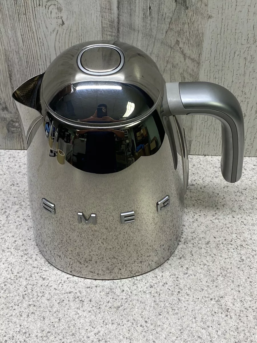 Retro Style 1.7L Electric Kettle | Cream & Stainless Steel