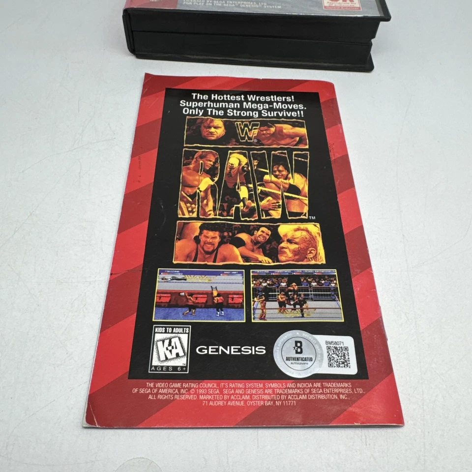 Newman Haas IndyCar Nigel Mansell Sega Genesis ASSINADO Beckett Autenticado - Imagem 3 de 4