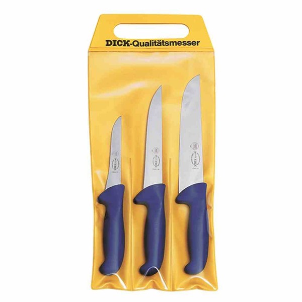 Messer-Set 3Tlg Ergo Grip Ausbeinmesser Stechmesser Blockmesser KüChe Haushalt-image