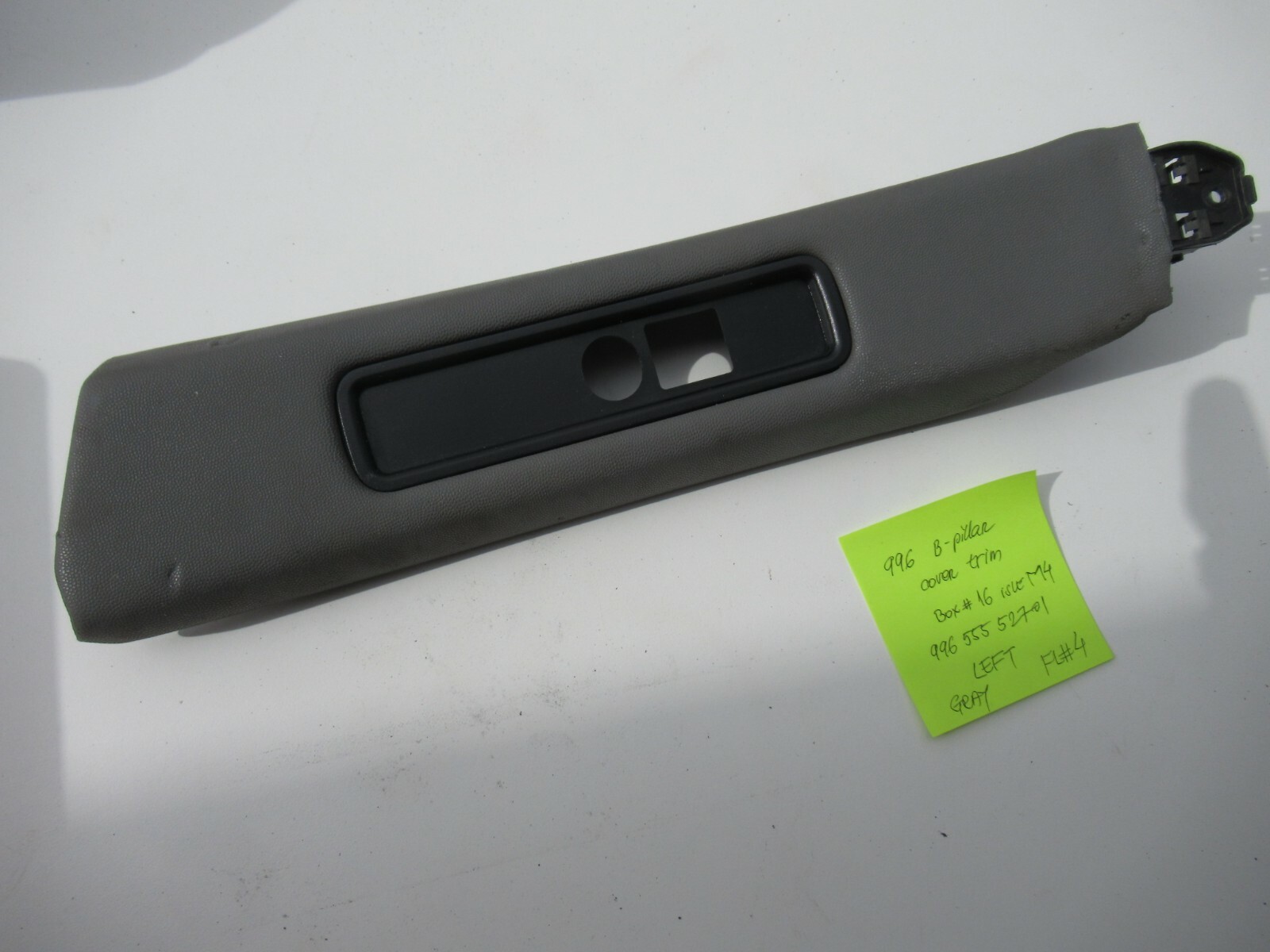 Porsche 996 B-Pillar Cover / Trim 99655552701 LEFT GRAY #4 | eBay 
