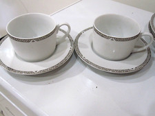 ROYAL DOULTON, X 2 SIGNATURE COFFEE CUPS & SAUCERS, BONE CHINA BRAND NEW