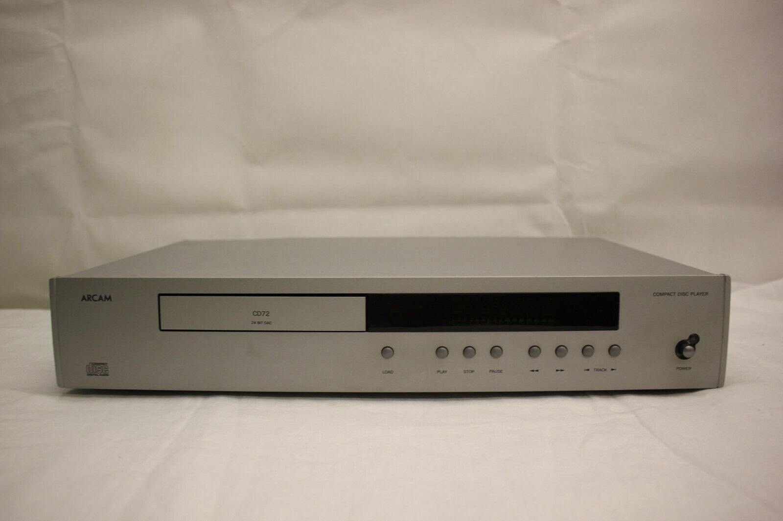 ARCAM CD72 24 Bit DAC STEREO COMPACT DISC CD PLAYER HIFI SEPARATE NO REMOTE