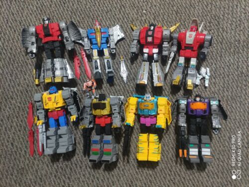 Transformers lot Studio Series 86 Dinobots Grimlock Snarl Sludge Slug Swoop X8