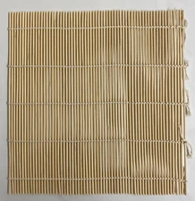 3 Pieces 9.5" / 24 cm Japanese Bamboo Sushi Mat Hand Roll