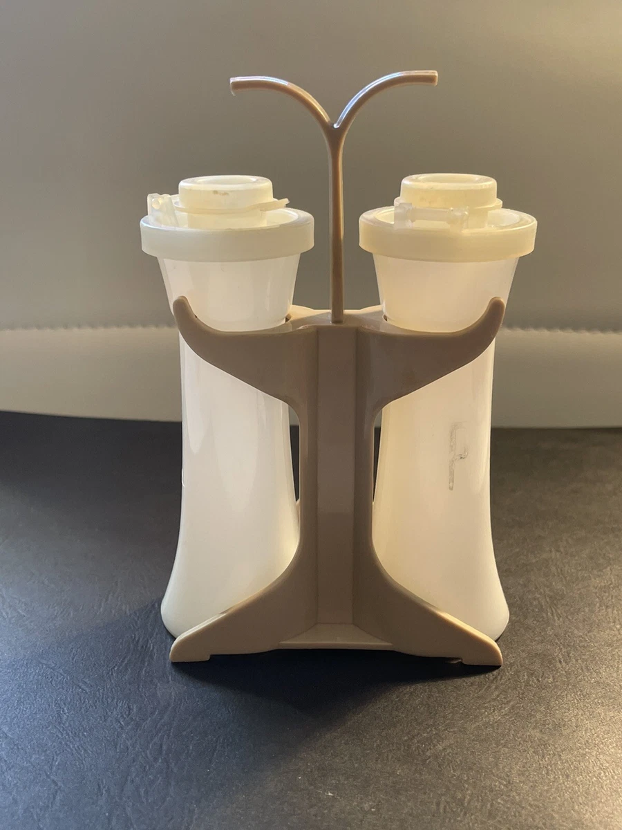 Vintage tupperware salt and pepper shakers deals