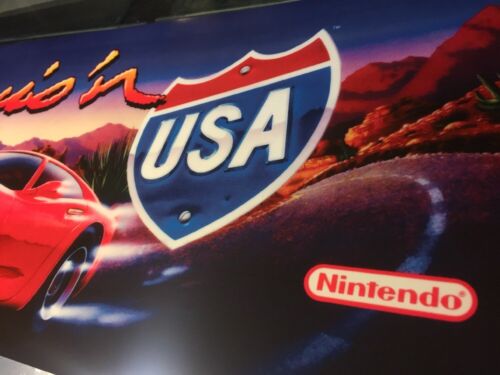 Cruisin (Cruis'n) USA Arcade Marquee 28.375" x 8.375" - Imagen 3 de 3
