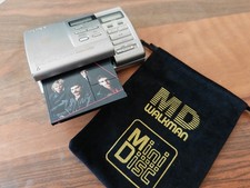 Sony Minidisc Walkman MZ-F40 Silver Minidisk ...
