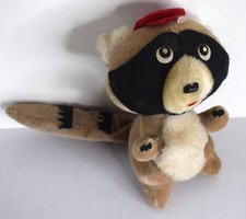 Vintage Dream Pets Dakin Japan Stuffed Raccoon Bandido Racoon