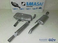Imasaf Auspuffset Ab Kat für VW Passat 35I + Variant 2.0 16V 150PS 1993-1997