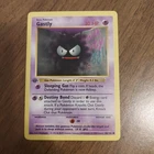 1st Edition Gastly 050/102 Base Set (Shadowless) Pokemon Card