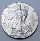 2018 American Silver Eagle Dollar 1 Oz 999 Silver Coin Uncirculated, No Reserve