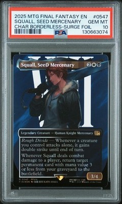 Squall, SeeD Mercenary (Borderless) (Surge Foil) Final Fantasy
