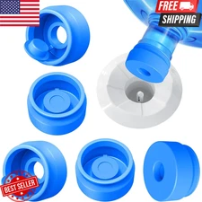 3 Pack Reusable Silicone Water Jug Caps Non Spill Replacement for 3 5 Gallon 55m