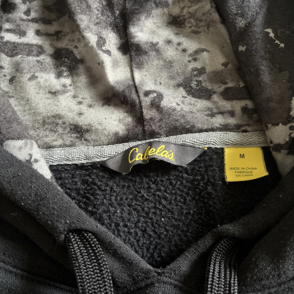 Vintage Cabela's Hunting Department Hoodie Sweatshirt Adult Size Large - Image 2 of 3