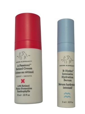 Drunk Elephant A-Passioni  Retinol Cream   10 ml & Hydrating Serum 3 ml