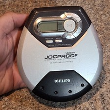 Vintage Philips Jogproof Portable CD Player 45 ESP CD Tested Works C7