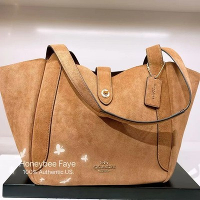 NWT Coach Hadley Turnlock Tote Bag CAL17/CAL87/CCF05 | eBay