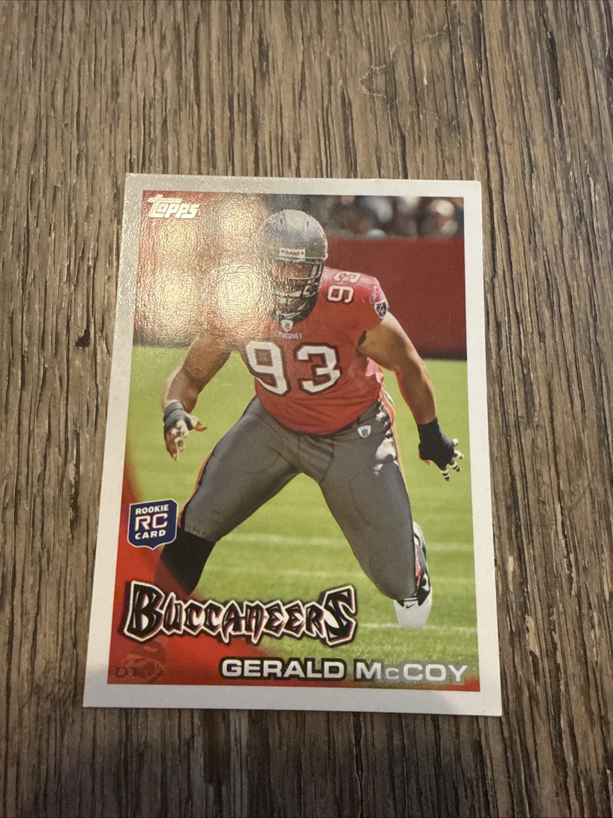 Gerald McCoy Topps #410 Base