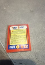 1990 Score - The Mvp's Sandy Koufax #12