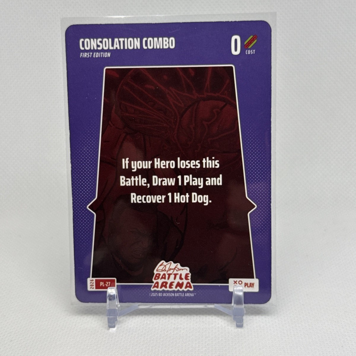 2026 Bo Jackson Battle Arena Play Card Consolation Combo #PL-27 SP