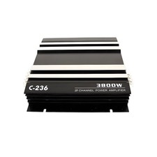 3800W Car Amplifier Bass Amplifier 12V Subwoofer 2 Channel Power Amplifier New