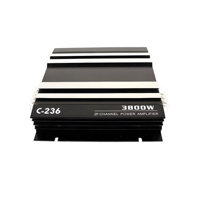 3800W Car Amplifier Bass Amplifier 12V Subwoofer 2 Channel Power Amplifier New