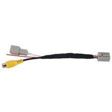 2X(Car Rear View Camera Video Reverse Camera Convert Cable Adapter for 6962