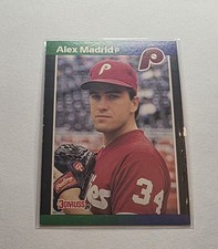 1989 Donruss - Alex Madrid #604 *Denotes on Back (RC)