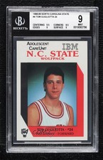 1988-89 IBM North Carolina State Wolfpack Tom Gugliotta BGS 9 MINT 0q3