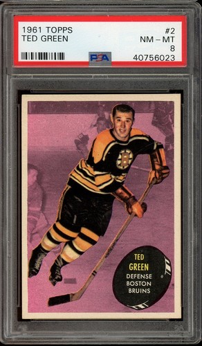 Ted Green #2 1961 Topps card