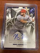 2025 Topps Series 1 - Baseball Stars Autographs Niko Kavadas #BSA-NK (AU, RC)