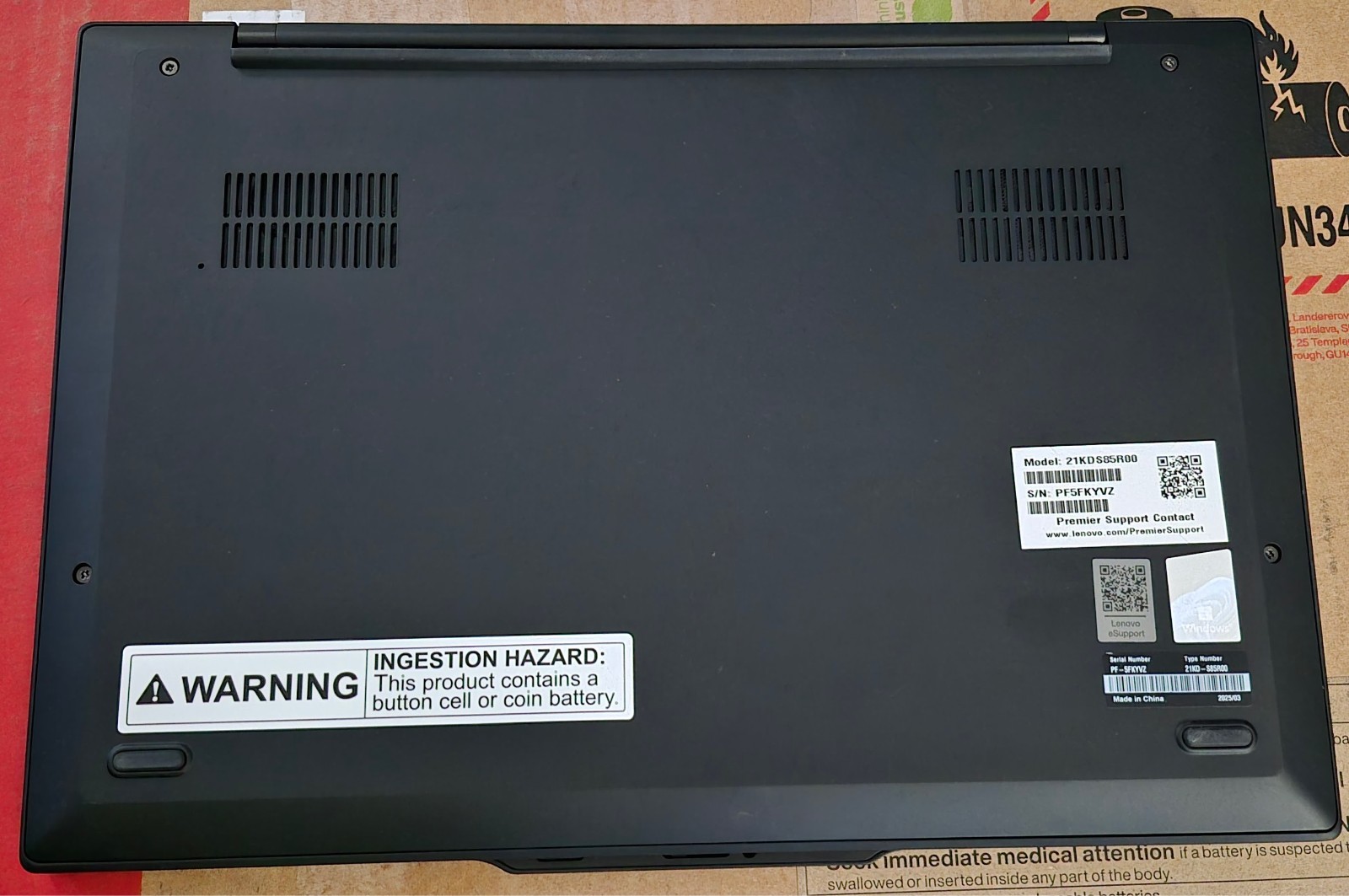 Lenovo ThinkPad X1, 14-Inch Laptop, with Intel Core Ultra 7 165U, Windows 11 Pro