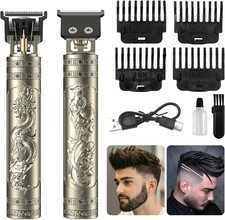Beard Trimmer for Men-Hair Clippers for Men-Cordless Rechargeable Hair Clipper