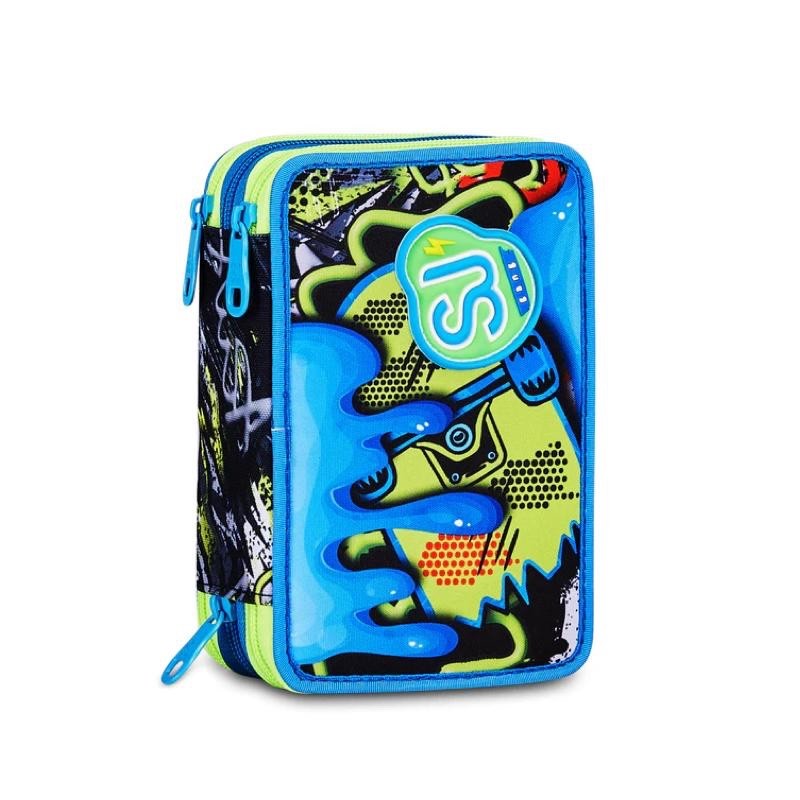 ASTUCCIO SEVEN SJ GANG 3 ZIP SOFT POUCH BOY