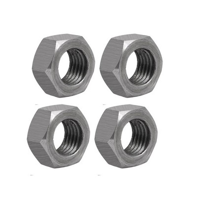 4Stk. M24 Gewinde 3,0 mm Teilung Gewinde Kohlenstoffstahl Hand Sechskantmutter