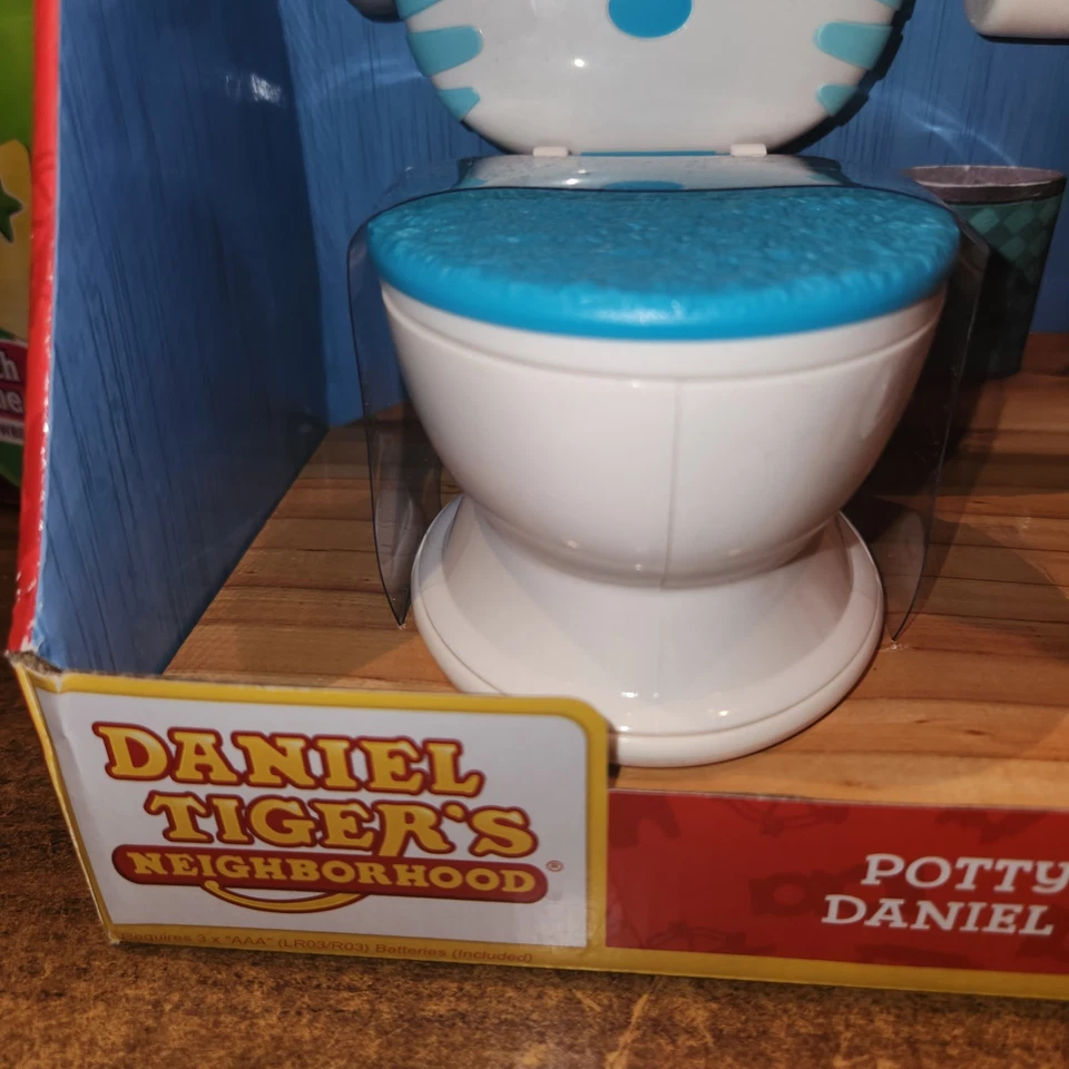 НОВАЯ в коробке игрушка 2019 Daniel Tiger's Neighborhood Potty Time, суперредкая поет - Изображение 4 из 4