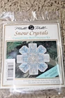 Mill Hill 1993 Snow Crystals Blue Ice Counted Glass Bead Ornament