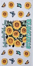 Flowers UV DTF Transfer Sticker Wrap Tumbler UVDTF BUY 10 GET COMBINED SHIPPING
